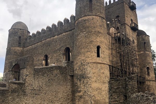 Tan - gondar castle ethiopia