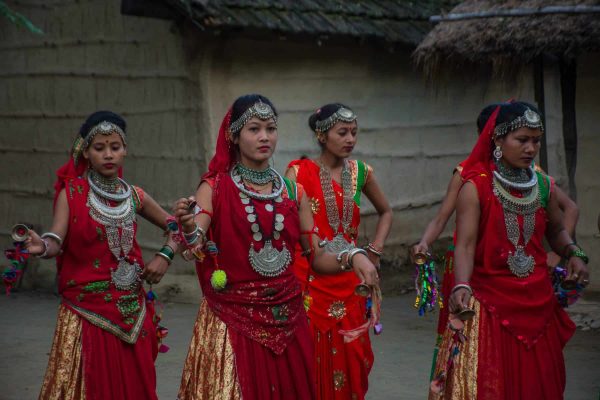 Sab - tharu dancers bardiya