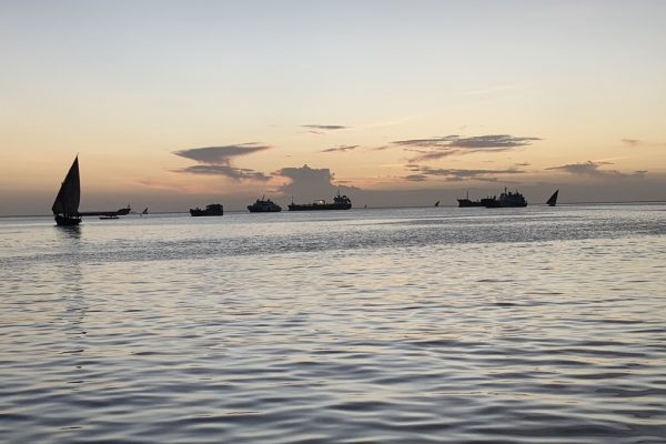 Lin - boat cruise - zanzibar