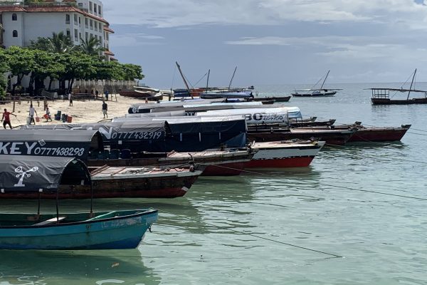 Lin - stone town boats