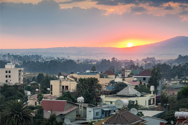 Can -addis sunset - ethiopia
