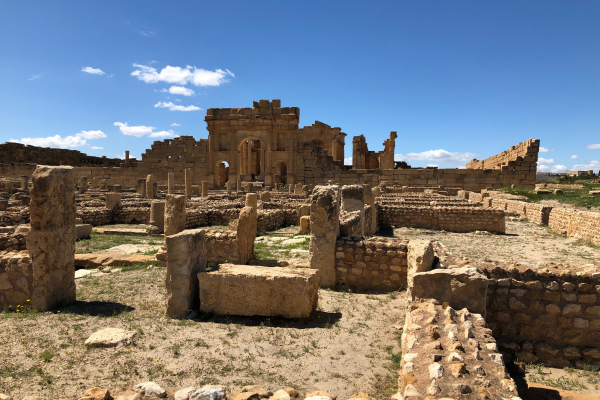 Tan - ruins tunisia