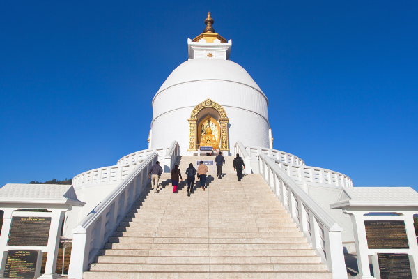 Can - world peace stupa- nepal